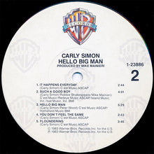 Load image into Gallery viewer, Carly Simon : Hello Big Man (LP, Album, Win)
