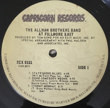 Laden Sie das Bild in den Galerie-Viewer, The Allman Brothers Band : At Fillmore East (2xLP, Album, RE, Win)