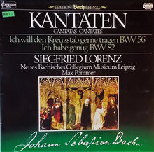 Load image into Gallery viewer, Siegfried Lorenz, Neues Bachisches Collegium Musicum Leipzig ; Max Pommer / Johann Sebastian Bach : Kantaten (Cantatas ∙ Cantates) (LP, Club, S/Edition, Gat)