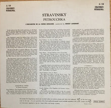 Load image into Gallery viewer, Igor Stravinsky / L'Orchestre De La Suisse Romande, Ernest Ansermet : Petrouchka (LP, Mono, RE)
