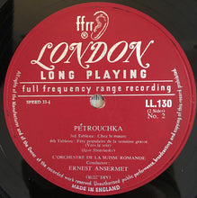 Load image into Gallery viewer, Igor Stravinsky / L'Orchestre De La Suisse Romande, Ernest Ansermet : Petrouchka (LP, Mono, RE)
