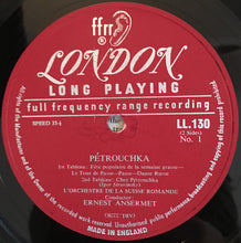 Load image into Gallery viewer, Igor Stravinsky / L'Orchestre De La Suisse Romande, Ernest Ansermet : Petrouchka (LP, Mono, RE)
