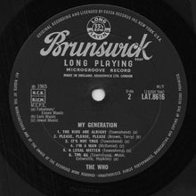 Load image into Gallery viewer, The Who : My Generation (LP, Album, Mono)