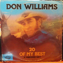 Charger l'image dans la galerie, Don Williams (2) : 20 Of My Best (LP, Comp)