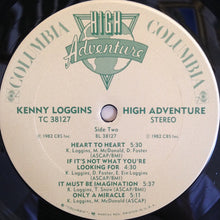 Charger l'image dans la galerie, Kenny Loggins : High Adventure (LP, Album, Car)