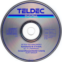 Charger l'image dans la galerie, Tschaikowsky*, Gewandhausorchester Leipzig, Kurt Masur : Symphonie Nr. 6 „Pathétique” (CD)