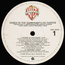 Laden Sie das Bild in den Galerie-Viewer, Emmylou Harris : Roses In The Snow (LP, Album, Win)