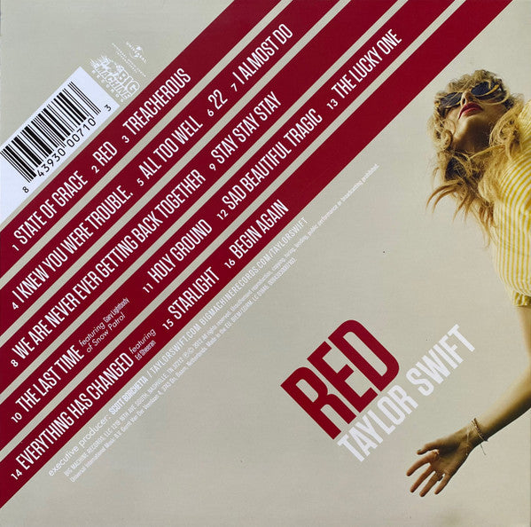 Taylor Swift Red outlet Vinyl 2XLP NEW & SEALED big machine records