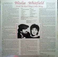 Load image into Gallery viewer, Weslia Whitfield With Mike Greensill Trio : Until The Real Thing Comes Along (LP, Album)