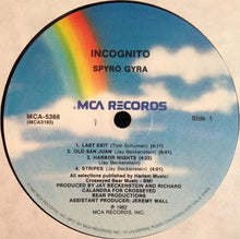 Load image into Gallery viewer, Spyro Gyra : Incognito (LP, Album, Pin)