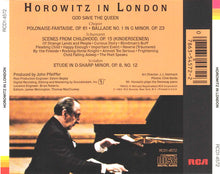 Load image into Gallery viewer, Vladimir Horowitz : Horowitz In London (CD, Album)