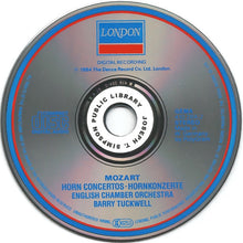 Charger l'image dans la galerie, Mozart*, Barry Tuckwell, English Chamber Orchestra : Horn Concertos Nos. 1-4 (CD)