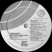 Load image into Gallery viewer, Tom Scott : New York Connection (LP, Album)