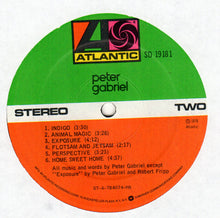 Laden Sie das Bild in den Galerie-Viewer, Peter Gabriel : Peter Gabriel (LP, Album, PR )