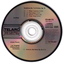 Load image into Gallery viewer, Dvorak*, André Previn, Los Angeles Philharmonic Orchestra : Symphony No. 7 In D Minor, Op. 70 / Overture "My Home", Op. 62 (CD, Album)