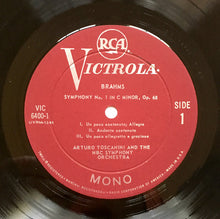Charger l'image dans la galerie, Toscanini*, NBC Symphony Orchestra, Brahms* : The Four Symphonies And "Haydn" Variations · Tragic Overture · Academic Festival Overture (4xLP, Comp, Mono, RE + Box)