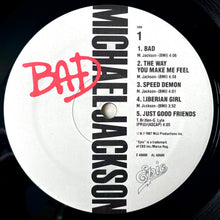 Load image into Gallery viewer, Michael Jackson : Bad (LP, Album, Hub)