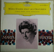 Laden Sie das Bild in den Galerie-Viewer, Maria Stader : Maria Stader Singt Aus Oratorien (LP, Mono)