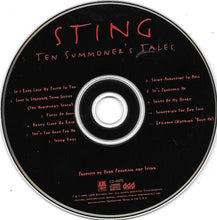 Load image into Gallery viewer, Sting : Ten Summoner's Tales (CD, Album, Club, SRC)