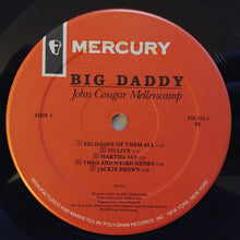 Load image into Gallery viewer, John Cougar Mellencamp : Big Daddy (LP, Album, 53 )