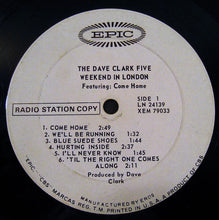 Laden Sie das Bild in den Galerie-Viewer, The Dave Clark 5* : Weekend In London (LP, Album, Mono, Promo)