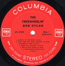 Laden Sie das Bild in den Galerie-Viewer, Bob Dylan : The Freewheelin' Bob Dylan (LP, Album, RE, Ter)