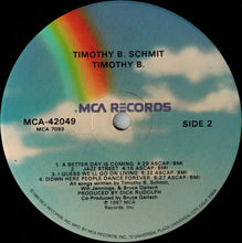 Load image into Gallery viewer, Timothy B. Schmit : Timothy B. (LP, Album, Glo)