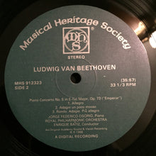 Load image into Gallery viewer, Beethoven*, Jorge Federico Osorio, Enrique Batiz, Royal Philharmonic Orchestra : Piano Concerto No. 4 & 5 "Emperor". (LP, Album, RE)