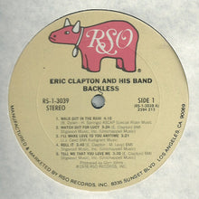 Laden Sie das Bild in den Galerie-Viewer, Eric Clapton : Backless (LP, Album, Ter)