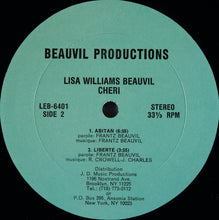 Charger l'image dans la galerie, Liza Williams Beauvil : Cheri (LP, Album)