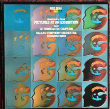 Load image into Gallery viewer, Mussorgsky* / Ravel*, Dallas Symphony Orchestra, Mata* : Pictures At An Exhibition / Le Tombeau De Couperin (LP, Album)