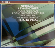 Charger l'image dans la galerie, Alexander Scriabine, Radio-Sinfonie-Orchester Frankfurt, Eliahu Inbal : 3 Symphonies / Poème De L'Extase / Poème Du Feu (Promethée) (3xCD, Album)