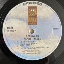 Laden Sie das Bild in den Galerie-Viewer, Bob Dylan : Planet Waves (LP, Album, Tex)