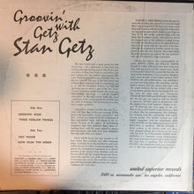 Load image into Gallery viewer, Stan Getz : Groovin' With Getz (LP, Comp, Mono, RE)