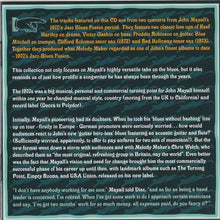 Load image into Gallery viewer, John Mayall : Smokin' Blues (CD, Album)