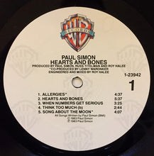 Load image into Gallery viewer, Paul Simon : Hearts And Bones (LP, Album, All)