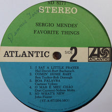 Laden Sie das Bild in den Galerie-Viewer, Sergio Mendes* : Sergio Mendes' Favorite Things (LP, Album, Mon)