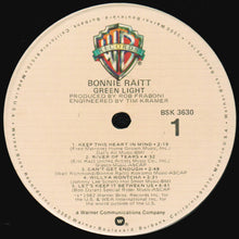 Load image into Gallery viewer, Bonnie Raitt : Green Light (LP, Album, Jac)