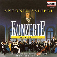 Laden Sie das Bild in den Galerie-Viewer, Antonio Salieri, Bela Banfalvi, Budapest Strings : Konzerte - Concertos (CD)