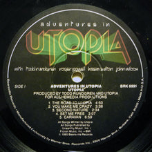Load image into Gallery viewer, Utopia (5) : Adventures In Utopia (LP, Album, Los)