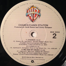 Laden Sie das Bild in den Galerie-Viewer, Candi Staton : Chance (LP, Album, Los)