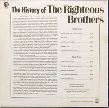 Load image into Gallery viewer, The Righteous Brothers : The History Of The Righteous Brothers (LP, Comp)