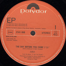 Load image into Gallery viewer, Abba : The Day Before You Came (12", EP, Maxi)