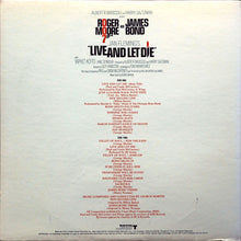 Load image into Gallery viewer, Various : Live And Let Die (Original Motion Picture Soundtrack) (LP, Album, Res)