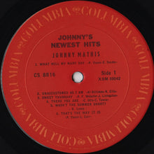Load image into Gallery viewer, Johnny Mathis : Johnny's Newest Hits (LP, Comp, RE)
