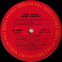 Charger l'image dans la galerie, Mac Davis : Song Painter (LP, Album, RE, Ter)