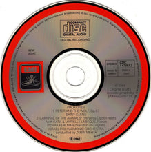 Load image into Gallery viewer, Sergei Prokofiev - Israel Philharmonic Orchestra, Zubin Mehta : Peter And The Wolf (CD, Album)