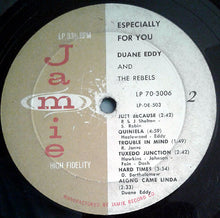 Load image into Gallery viewer, Duane Eddy And The Rebels : Especially For You (LP, Album, Mono, No )