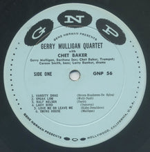 Laden Sie das Bild in den Galerie-Viewer, Gerry Mulligan With Chet Baker Special Added Attraction! Buddy DeFranco And His Quartet* With Voices* : Gerry Mulligan With Chet Baker Special Added Attraction! Buddy DeFranco And His Quartet With Voices (LP, Comp, RE)