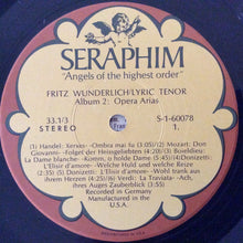 Load image into Gallery viewer, Fritz Wunderlich : Lyric Tenor - Album 2: Opera Arias (LP, Comp)